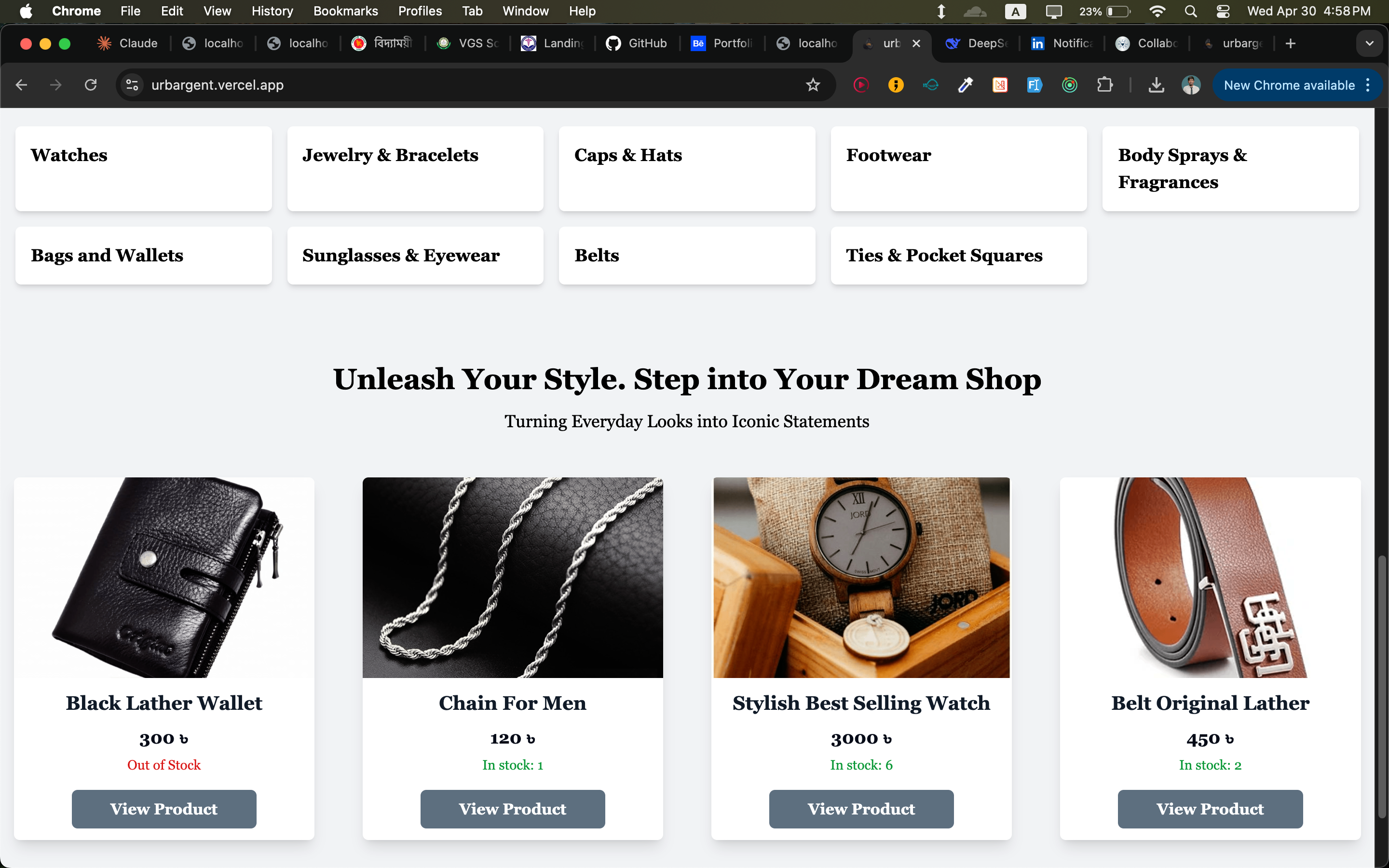 ElevateMart E-commerce